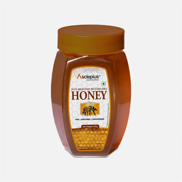 ECO AROGYAM MULTIFLORA HONEY - 500 GM
