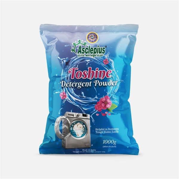 TOSHINE DETERGENT POWDER - 1000 GM