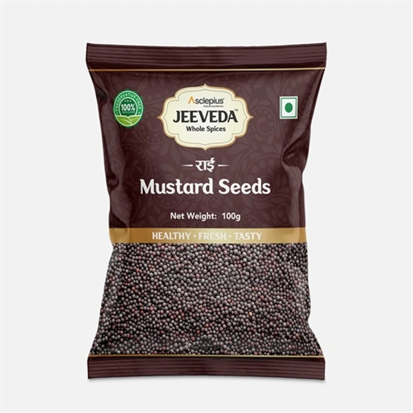 JEEVEDA MUSTARD SEEDS - RAI - 100 GM