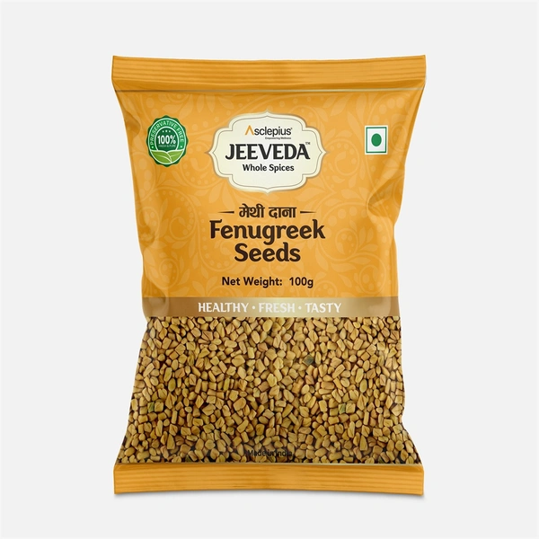 JEEVEDA FENUGREEK SEEDS - METHI DANA - 100 GM