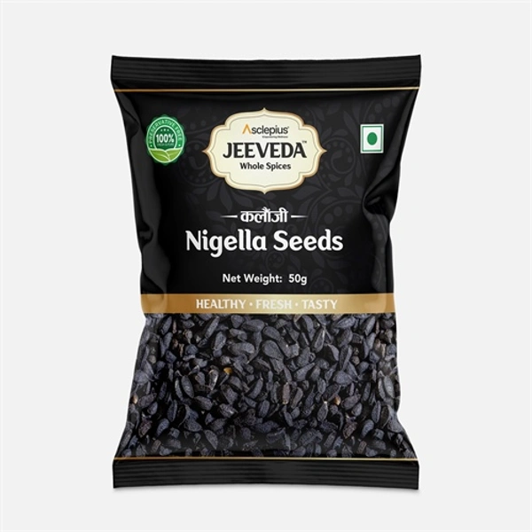 JEEVEDA NIGELLA SEEDS - KALONJI - 50 GM