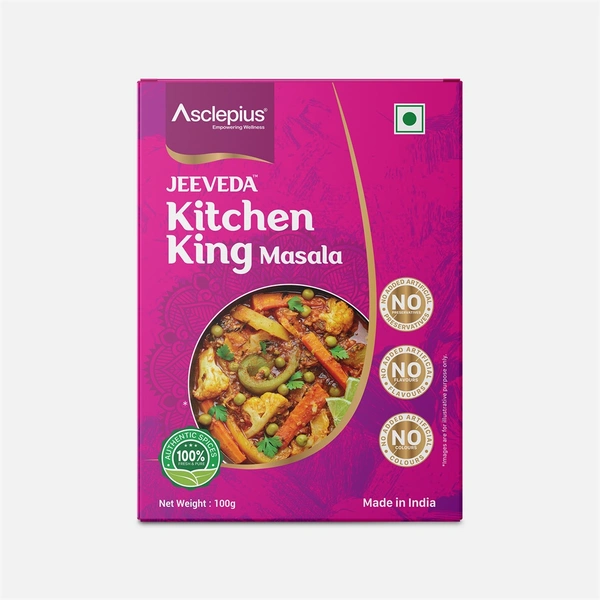 JEEVEDA KITCHEN KING MASALA - 100 GM
