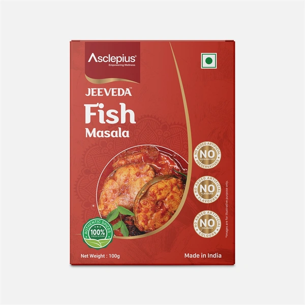 JEEVEDA FISH MASALA - 100 GM