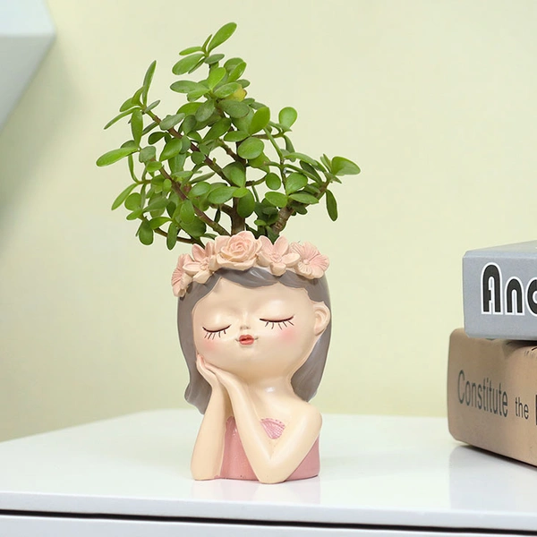 Jade In Fairy Girl Pot