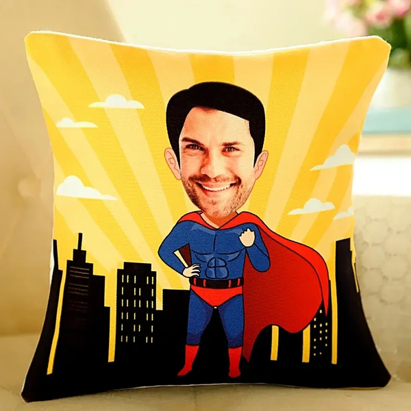 Couple Personalised Picture Cushion
