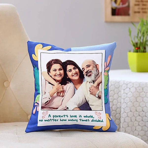 Personalised Parents Love Cushion