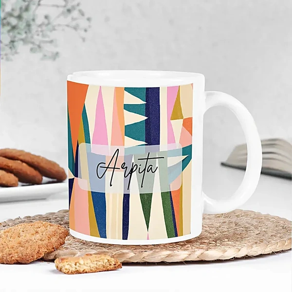Vibrant Personalised Mug