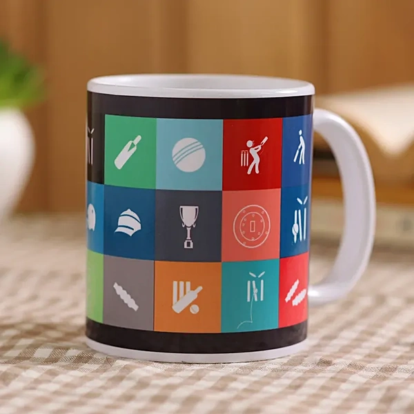 Cricket Elements White Mug