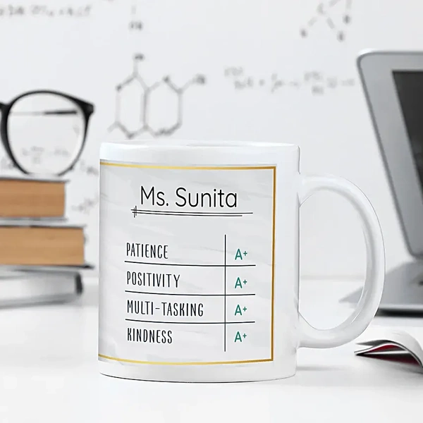 Teacher's Treasure Personalised Mug