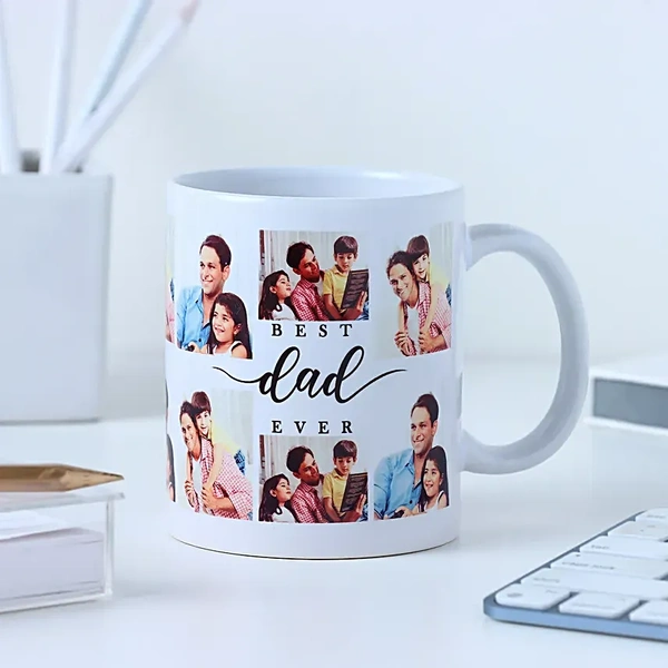Personalised White Photo Mug
