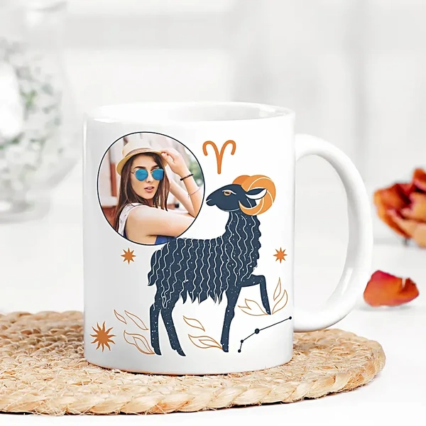 Personalised Aries Aesthetic Mug