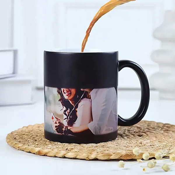 Personalised Black Magical Mug