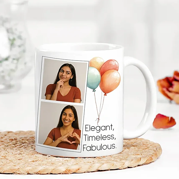 Custom Sentimental Photo Mug