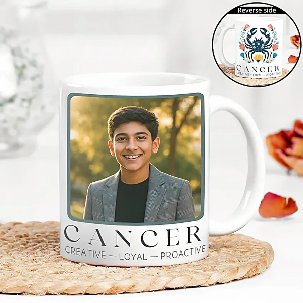 Personalised Photo Mug for Cancer Souls