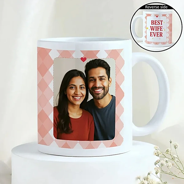 Personalised Photo Ceramic Love Mug