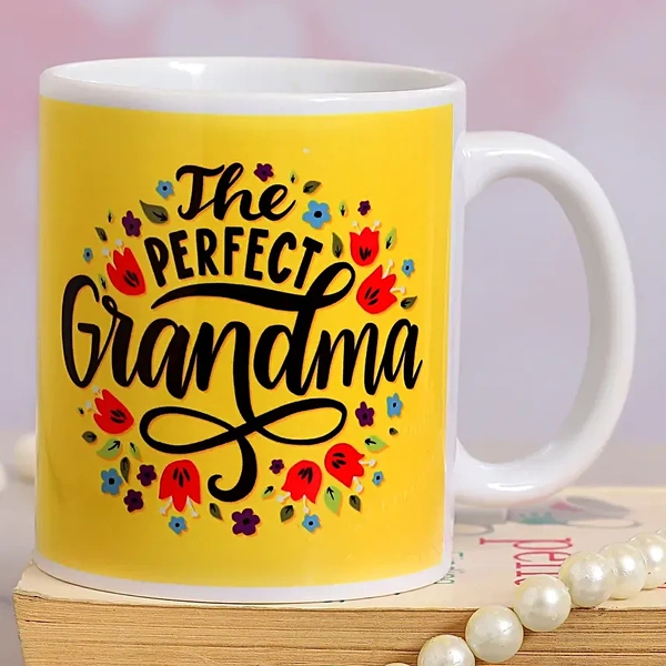 The Perfect Grandma Printed Ceramic Mug