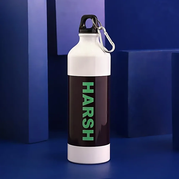 Personalised White Bottle For The Bold & Strong