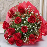 12 Red Roses Bouquet