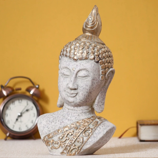 Decorative Buddha Polyresin Showpiece