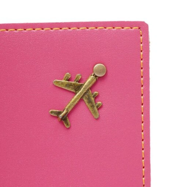 Personalized Travel Passport Cover | Pink