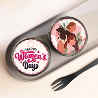 Womens Day Theme Chocolate Poster Jar Cakes - 200 ml