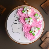 Floral Vanilla Women's Cake - 2 Kg