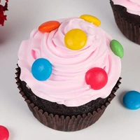 Strawberry Cream Cupcake - 4 Pcs