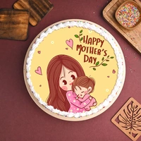 Hugs N Hearts Motherly Love Cake - 500 Gm