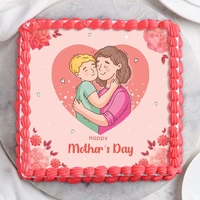 Happy Mothers Day Poster Cake - 2 Kg