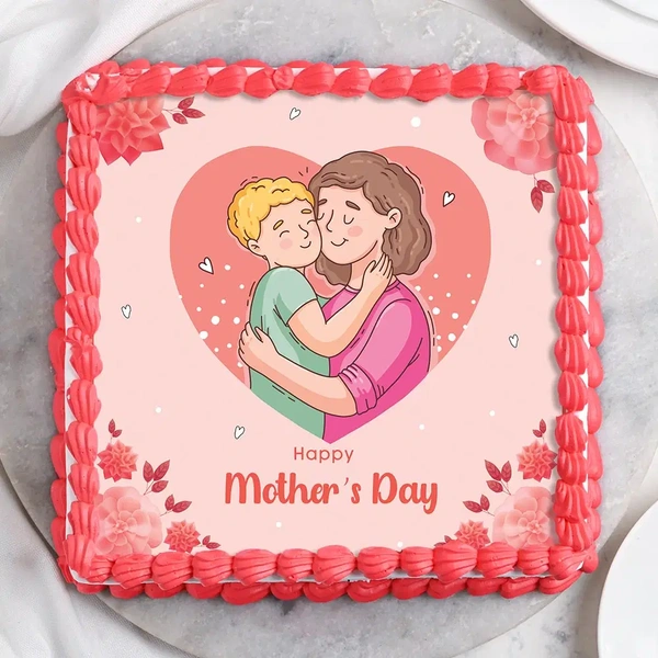 Happy Mothers Day Poster Cake - 2 Kg