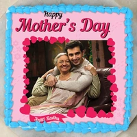 Picture Perfect Mothers Day Cake - 500 Gm