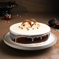 Choco Vanilla Delight Cake - 500 Gm