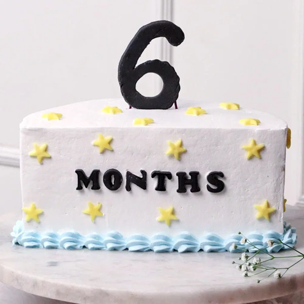 Vanilla Half Cake - 1 Kg