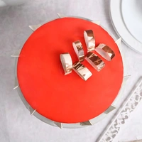 Strawberry Glaze Cake - 500 Gm