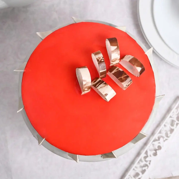 Strawberry Glaze Cake - 500 Gm