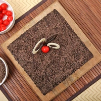 Choco Cherry Black Forest Square Cake - 1.5 Kg