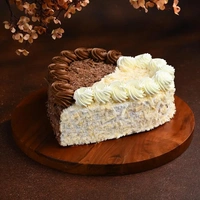 Heart Shape Double Delight Cake - 1 Kg