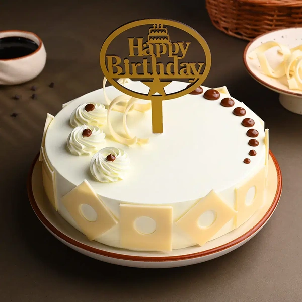 Delightful Butterscotch Birthday Cake - 2 Kg