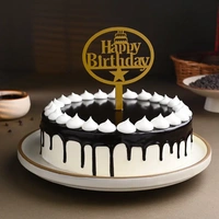 Chocolate Truffle Drip Cake - 500 Gm