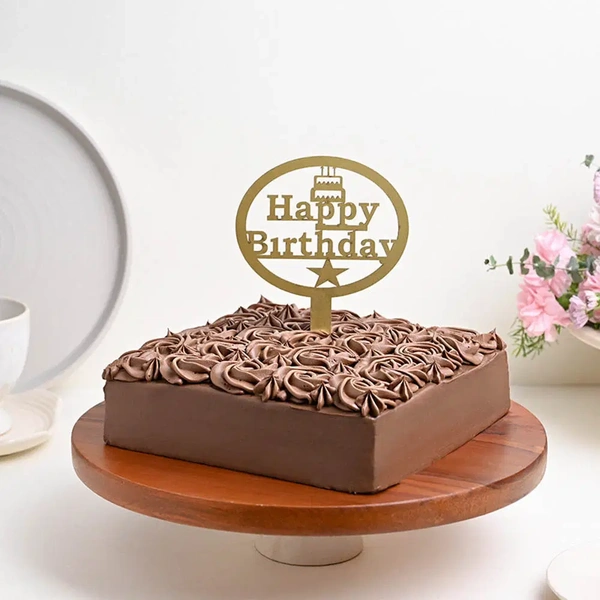 Rosette Chocolate Cake - 1 Kg
