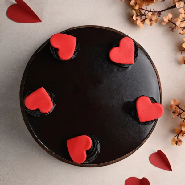 Chocolate Cake With Love More Topper - 500 Gm