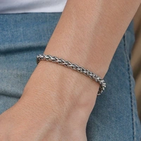 Xavier Silver Bracelet
