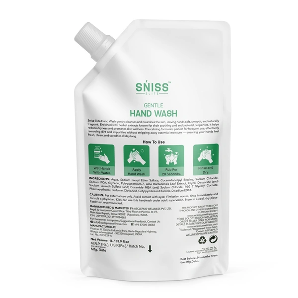 HANDWASH REFILLING - 1000 ML