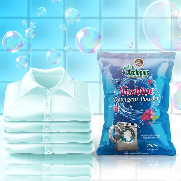 TOSHINE DETERGENT POWDER - 1000 GM