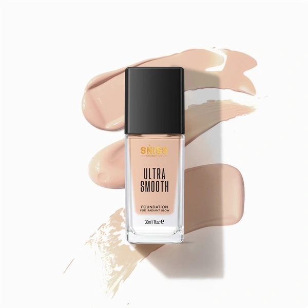 SOFT BEIGE - ULTRA SMOOTH FOUNDATION FOR RADIANT GLOW - 30 ML