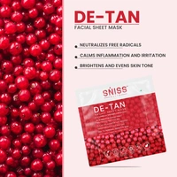 DE-TAN FACIAL SHEET MASK - 20 ML