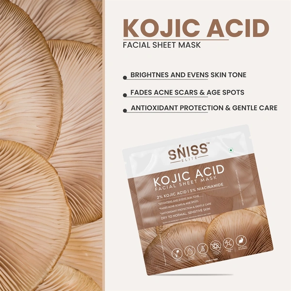 KOJIC ACID FACE SHEET MASK - 20 ML