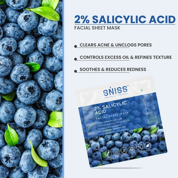 SALICYLIC ACID FACE SHEET MASK - 20 ML