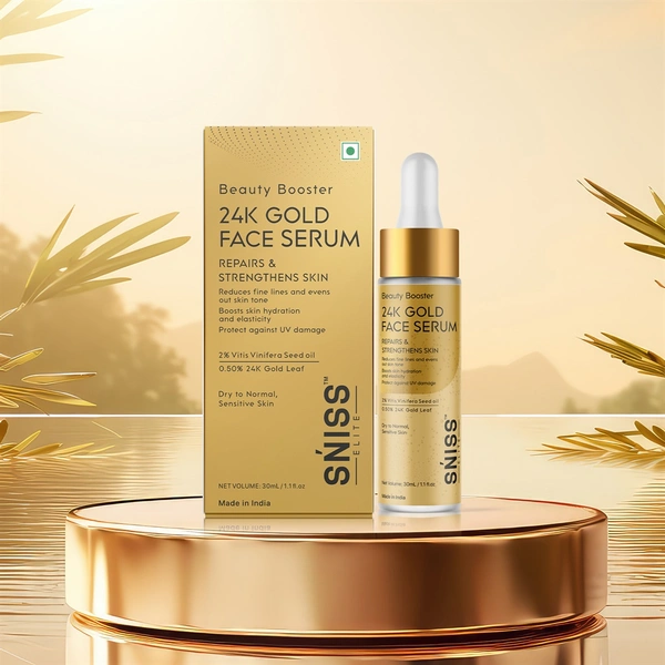 24K GOLD FACE SERUM - 30 ML