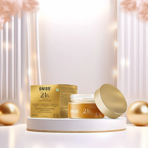 24K GOLD FACE MOISTURIZER - 50 GM